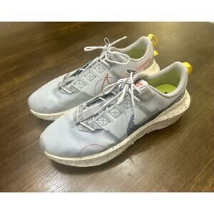 Nike Crater Impact SE Athletic Running Shoes Gray Blue DJ6308-003 Mens Size 13